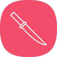 Knife Vector Icon Design