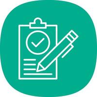 Contract Vector Icon Design