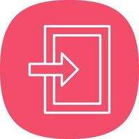 Sign in Vector Icon Design