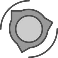 Hole Vector Icon Design