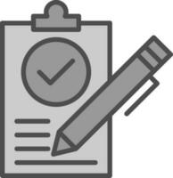 Contract Vector Icon Design