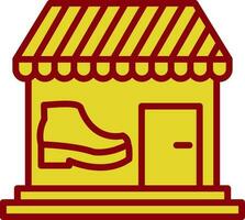 Shoe shop Vector Icon Design