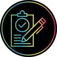 Contract Vector Icon Design