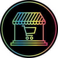 diseño de icono de vector de tienda en línea