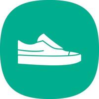 diseño de icono de vector de zapatillas