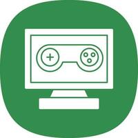 Pc game Vector Icon Design