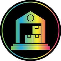 Warehouse Vector Icon Design