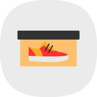 Shoe box Vector Icon Design