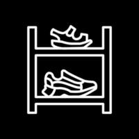 Shoe rack Vector Icon Design