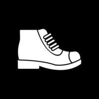 diseño de icono de vector de botas