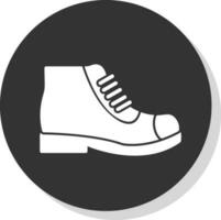 diseño de icono de vector de botas