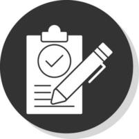 Contract Vector Icon Design