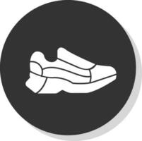 diseño de icono de vector de zapatillas