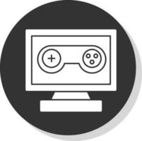 Pc game Vector Icon Design