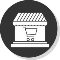 diseño de icono de vector de tienda en línea