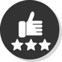 Rating Vector Icon Design