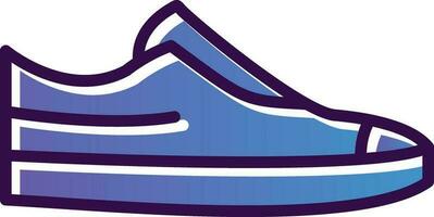 diseño de icono de vector de zapatillas