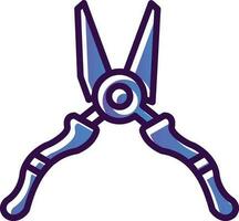 Lasting pliers Vector Icon Design