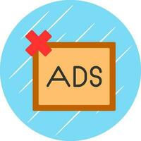 Remove ads Vector Icon Design