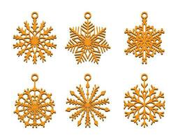 Stunning Laser-Cut snowflake earring design vector