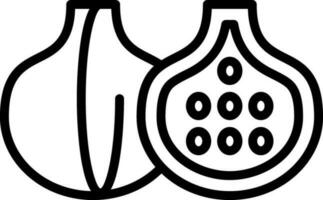 Fig Vector Icon Design