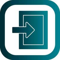 Sign in Vector Icon Design
