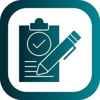 Contract Vector Icon Design
