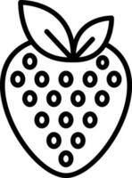 Strawberry Vector Icon Design