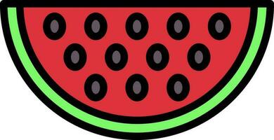 Watermelon Vector Icon Design