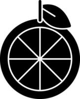 diseño de icono de vector de mandarina