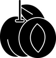 Apricot Vector Icon Design