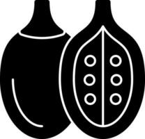 Tamarillo Vector Icon Design