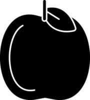 diseño de icono de vector de manzana