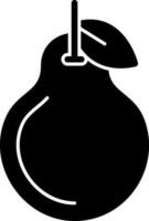 Pear Vector Icon Design