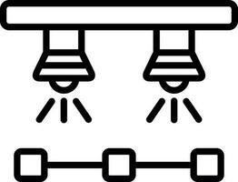Spotlights  Vector Icon Design