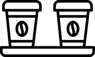 Cups  Vector Icon Design