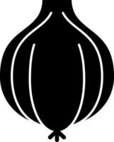 Garlic Vector Icon Design