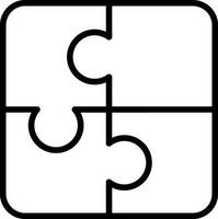 Puzzle  Vector Icon Design