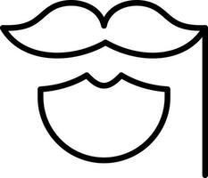 Moustache  Vector Icon Design