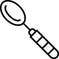 Teaspoon Vector Icon Design