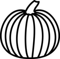 diseño de icono de vector de calabaza