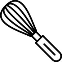 Whisk Vector Icon Design