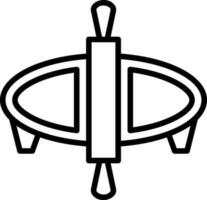 Rolling Pin Vector Icon Design