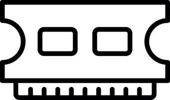 Ram  Vector Icon Design