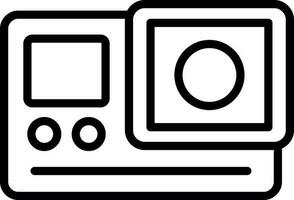 Gopro  Vector Icon Design