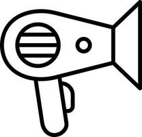 Hair Dryer  Vector Icon Design