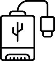 External Hard Drive  Vector Icon Design
