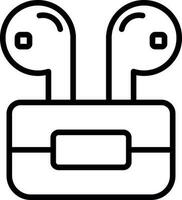 airpods vector icono diseño