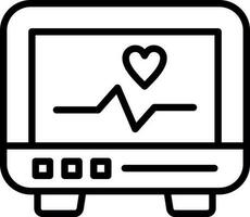 Cardiogram  Vector Icon Design