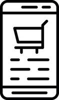 Shopping Cart  Vector Icon Design